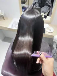 ✨髪質改善地毛風縮毛矯正✨＋似合わせカット＋💖ホームケア付きダメージケアトリートメント💖