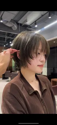 ブリーチなしダブルカラー💕【ボブ~ショート限定】
