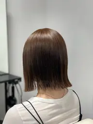 似合わせカット＋透明感カラー＋潤い補修トリートメント