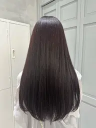 【人気NO.2🌸】カット➕ケアカラー➕質感再生最高級ケラチントリートメント➕外部補修トリートメント
