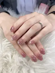 初回オフ有り　ハードジェルとスカルプオフ別途　シンプルデザイン☆7980→4980