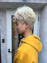 【✨当日限定価格✨】💫骨格矯正メンズカット＋メンズブリーチカラー＋1stepトリートメント＋ヘアセット💫