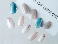 【ハンド】シンプルアートコース（アート2本～4本）(オフ込み90分)  通常メニュー