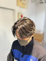 カット＋ニュアンスパーマ＋ダウンパーマ＋スポットパーマ