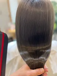 【髪質補修】高濃度水素カラーリング+マイクロバブル