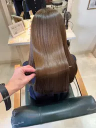 カット＋ブリーチなしダブルカラー