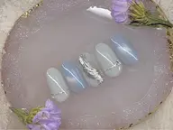 オフなし30種類から選べる　トレンド　定額artネイル