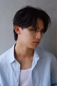 [人気No. 1]メンズカット＋曲がる縮毛矯正