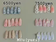 春🌷🌸定額デザインネイル6500円(オフ込※デコネイル、チップオフは➕1000円)