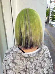 【学生限学定👨‍🎓】デザインブリーチ＋カラー＋クイックトリートメント¥19800​〜​