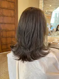 【🫧水光感🫧】透明感カラー+トリートメント