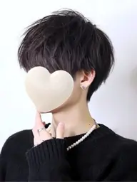 メンズカット💙刈り上げ+長めスタイル