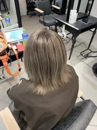 🟠ブリーチ履歴無し　ダブルカラー＋3ステップトリートメント