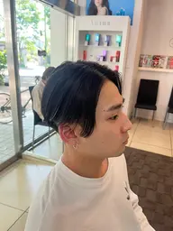 【パーマに飽きてきた方‼️】パーマ落とし「リセットパーマ」＋骨格矯正メンズカット