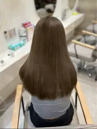 【ブリーチ毛でも大丈夫🙆】 ☔️酸性縮毛髪質改善ストレート☔️ 🌟1ステップトリートメント付き🌟