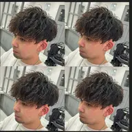 メンズミニモ学割限定❤️🔥カット+パーマ全種+眉カット+トリートメント