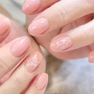 シンプルネイル(ワンカラー・ラメグラ)◾︎1本ずつアート無料◾︎オフ無料◾︎ケア込み