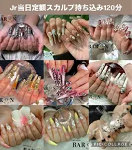 ☆当日限定☆《最先端スカルプ》モデル募集🩵持ち込み120分（デザイン定額）オフなし ¥6000→¥3000 180分