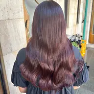 秋冬カラーにチェンジ🧚‍♂️✨ブリーチなしダブルカラー+似合わせお顔周りカット+極潤7STEPトリートメント