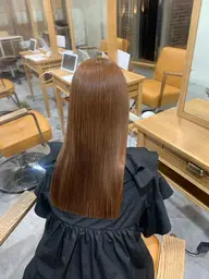 【ミニモ限定】髪質改善絹髪酸性ストレート➕艶カラー➕クイックトリートメント🫶