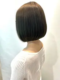 《カット》【ボブ🍀】超絶小顔ボブ&美髪水トリートメント＆超音波アイロン❗️