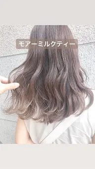 ロング料0円◎ブリーチなしワンカラー