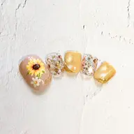 春/夏に向けてフットも華やかに♪数あるデザインから選べる オフ込み4,500円