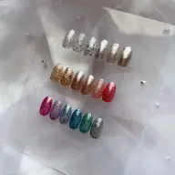 ラメグラデーション✨️ラメ全面も可能🙆🏻‍♀️6,500→5,000(オフ込み)