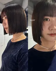 【2回目以降の方はこちら】🌴切りっぱなしボブ➕高保湿トリートメント🌴