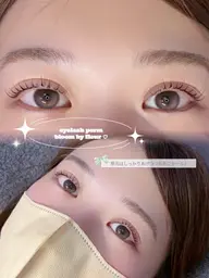 🎀minimo限定🎀トリートメント付⟡.·束感上まつ毛パーマ🥣口コミ、Instagramフォローお約束🍀