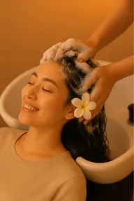 【︎🩵学生限定︎🩵】ヘッドスパ&3stepトリートメント️🫧 勉強も部活もがんばる自分に、ご褒美タイム💗