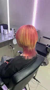 🌸4月限定カット無料🌸レディースウルフカット💇‍♀️＋カラー🎨