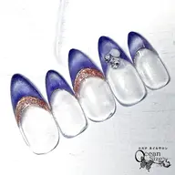 💗【再来／他店フィルイン】💗で✨キラッキラ✨10本フレンチデザインネイル