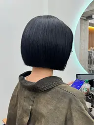 【梅雨前おすすめ💫】カット+美髪縮毛矯正+髪質改善トリートメント🫧+《ご新規様🉐》marbb付