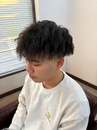 メンズカット＋ハードパーマ