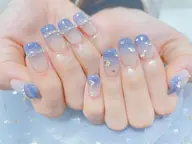 🌈スカルプ長さだしワンカラーorラメグラデーション