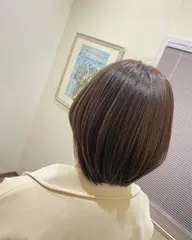 【湿気対策】カット+前髪ストレート+1stepトリートメント