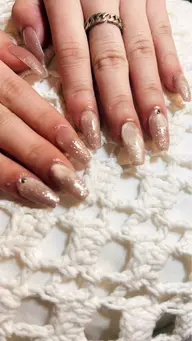 長さだし(10本)+マグネットネイル(フィルイン)