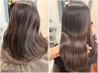 ダメージ最小限 縮毛矯正×髪質改善トリートメント💁‍♀️