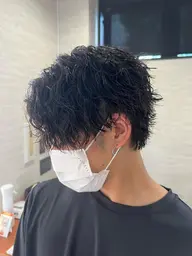 【時間指定可】メンズカット＋ケアパーマ リピーター多数✌️