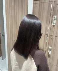 ワンカラー🤍+プチ髪質改善🧴