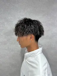 【パーマで悩んでいる方】メンズカット+パーマ