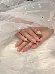 ４限定【Hand】 ベース込み★チークネイル★ご新規様オフ無料 ¥8200→¥4400