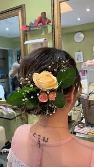 ヘアアレンジ、