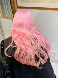 【艶ハイトーン】カット+トリプルカラー＋トリートメント#ブリーチカラー#2ブリーチ