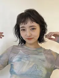 カット+選べるパーマ🌀+うる艶フローディアTR🩵