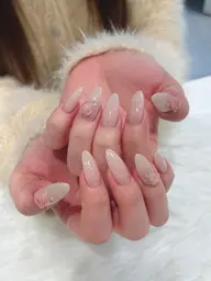 ☁️(オフなし)🍦ハンドパラジェル シンプルデザイン✨（両手含めてデザイン2本まで）