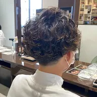 《カット＋パーマ》