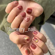 【オフ込み】5本artアシンメトリーネイルコース