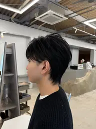メンズカット(シャンプー、ブロー、セット付)
